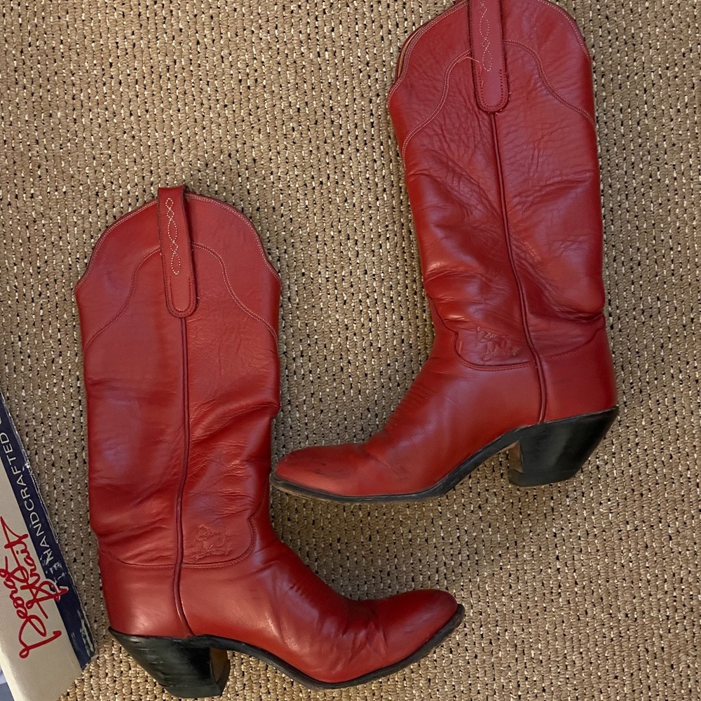 Red Cowgirl Boots